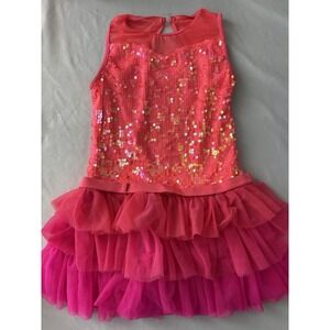 Girls Dance Costume. No Size, Measurements Added. Size 6-7?‎ 0357